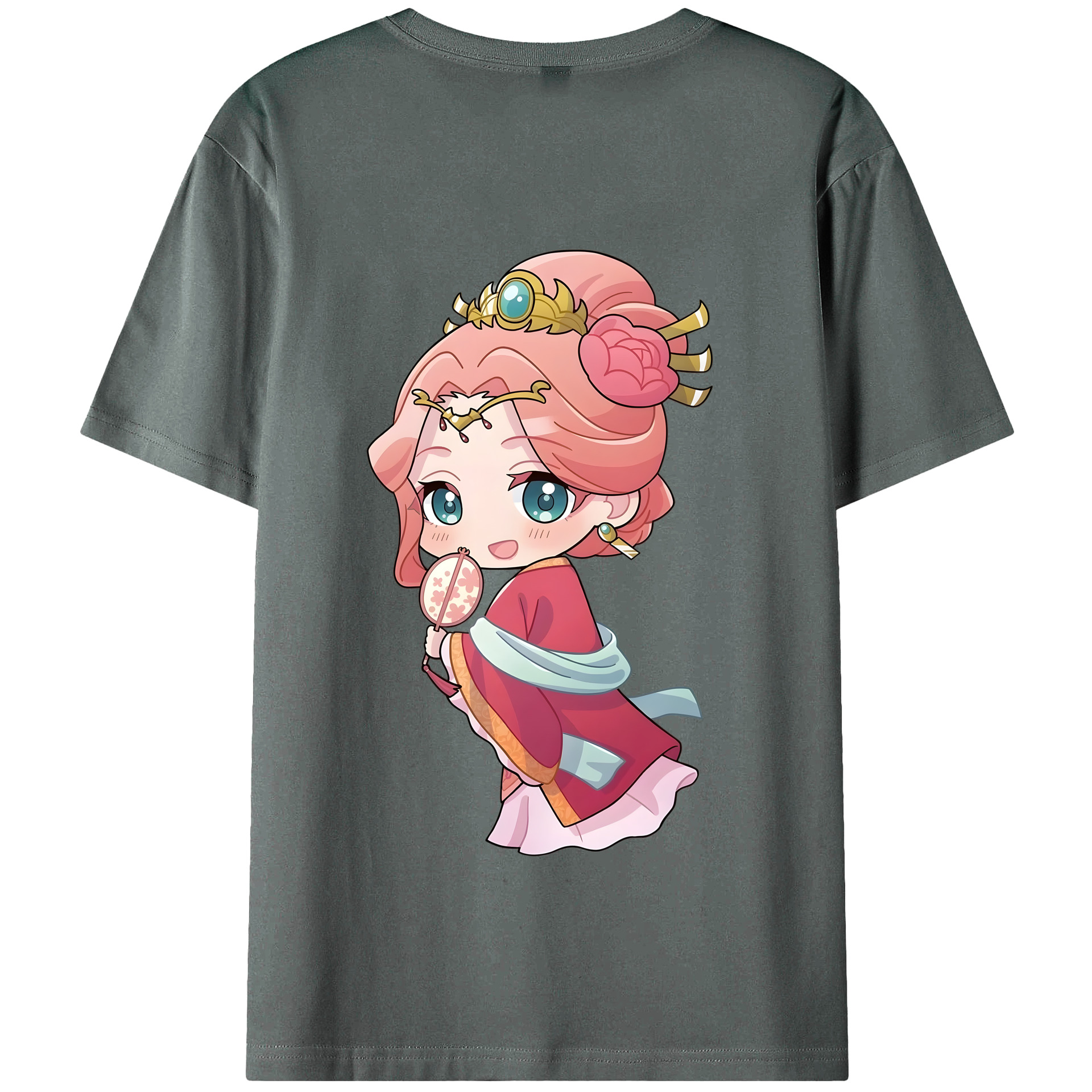 （画像用） 薬屋のひとりごと The Apothecary Diaries 綿100％半袖Tシャツ（背面プリント）